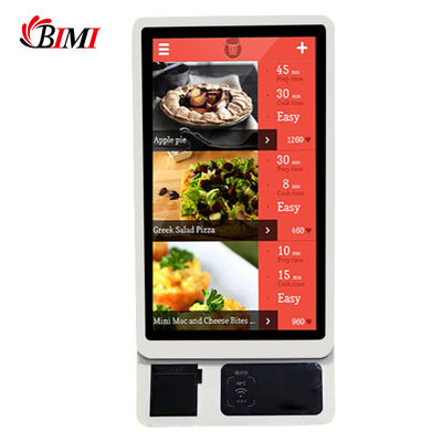 64G SSD Payment Kiosk Machine Pour les hôtels Check In Kiosk Restaurants Autodétermination du paiement