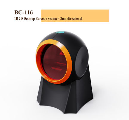Lecteur de codes à barres 2D sur ordinateur de bureau usb de taille A4 pour le supermarché