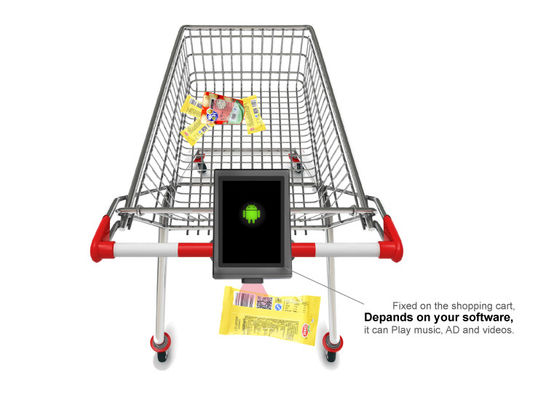 Vérificateur de panier de supermarché Bimi avec scanner 1D/2D intégré et écran de 7 pouces