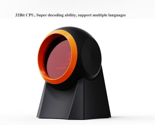 Scanner de codes à barres de bureau 2D omnidirectionnel Plateforme filaire pour la lecture rapide dans les supermarchés