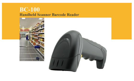 Protégez le scanner de codes à barres 2D portatif filaire IP45 avec lecteur de code d'ordinateur filaire 32 bits CPU