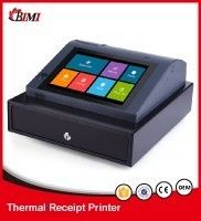 Bimi Android Registre de trésorerie électronique avec imprimante thermique 58 mm et capacité de disque dur 8G