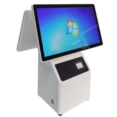 15Système POS à écran tactile de 6' avec scanner 1D/2D intégré en noir ou blanc