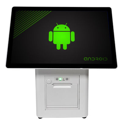 15Système POS à écran tactile de 6' avec scanner 1D/2D intégré en noir ou blanc