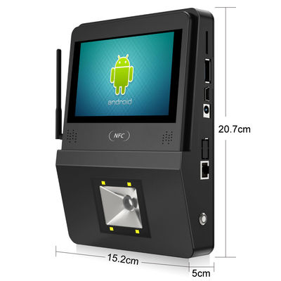 Vérificateur en libre-service Android OS 5 pouces avec scanner de codes à barres 2D /Retail certifié ROHS