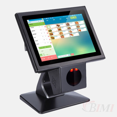 Supermarché 10.1 pouces Vérificateur d'écran tactile avec scanner de code-barres intégré et SSD 16G