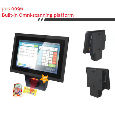 Supermarché 10.1 pouces Vérificateur d'écran tactile avec scanner de code-barres intégré et SSD 16G