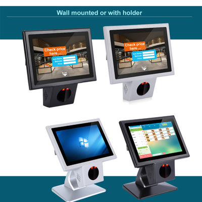 Supermarché 10.1 pouces Vérificateur d'écran tactile avec scanner de code-barres intégré et SSD 16G