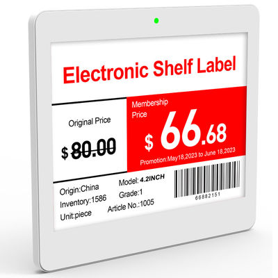 Étiquette électronique d'étagère pour le supermarché Windows OS