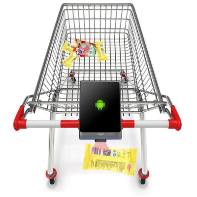 Vérificateur de supermarché intérieur pratique avec scanner et batterie Pixel Pitch 2,5 mm
