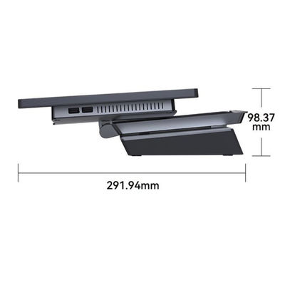 J1800/J1900/I3/I5 Systèmes de guichet automatique avec écran tactile pliable et corps en alliage d'aluminium