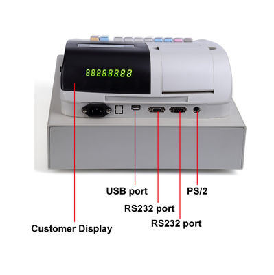 2048 Membre VIP Système POS tout-en-un avec technologie d'impression thermique de 58 mm ou 80 mm