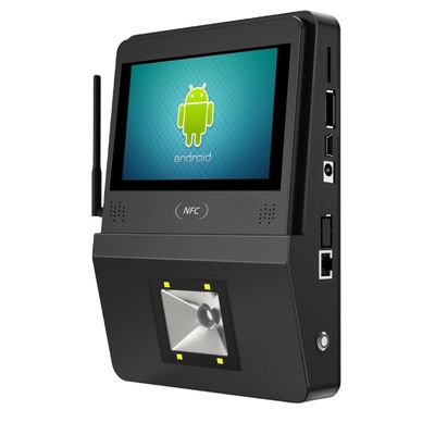 Logo personnalisé vérificateur de supermarché 5 pouces Android OS POE écran tactile Kiosque d'auto-vérification