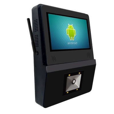 Logo personnalisé vérificateur de supermarché 5 pouces Android OS POE écran tactile Kiosque d'auto-vérification