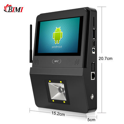 Scan rapide 5 pouces Android OS POE Écran tactile Kiosque d'auto-vérification pour le point de vente du supermarché