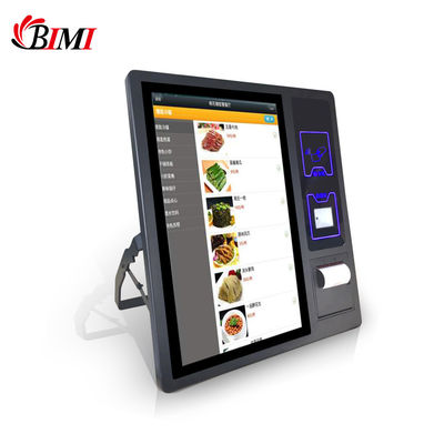 Machine de commande de restauration rapide Bimi Kiosque de paiement en libre-service avec imprimante thermique de 80 mm