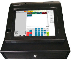 10.1 Caisse enregistreuse à écran tactile de 1 pouce avec logiciel d'imprimante et support WIFI ECR-0001