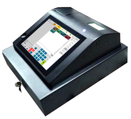 10.1 Caisse enregistreuse à écran tactile de 1 pouce avec logiciel d'imprimante et support WIFI ECR-0001