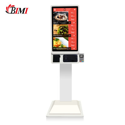 Kiosque de distributeurs automatiques monté sur le mur ou au sol pour la commande automatique dans les restaurants