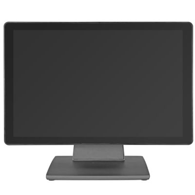 Écran tactile en alliage d'aluminium de 19 pouces gris foncé PC POS pour les entreprises