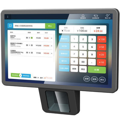 Scanner et lecteur de codes à barres Bimi 10,1 pouces Android 7.1 POS Écran tactile