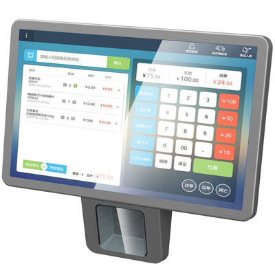 Scanner et lecteur de codes à barres Bimi 10,1 pouces Android 7.1 POS Écran tactile