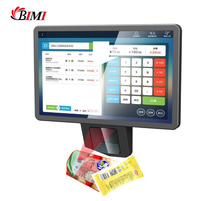 Scanner et lecteur de codes à barres Bimi 10,1 pouces Android 7.1 POS Écran tactile