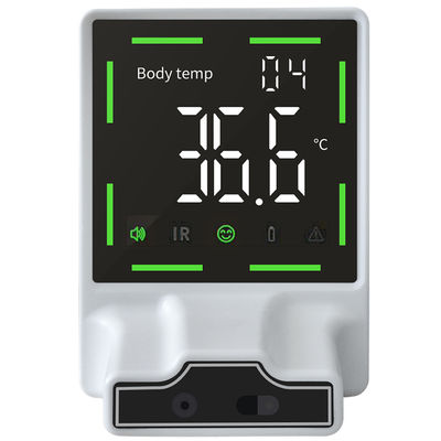 Thermomètre du corps humain monté sur le mur avec unité de température °C/°F et temps de mesure ≤ 2 s