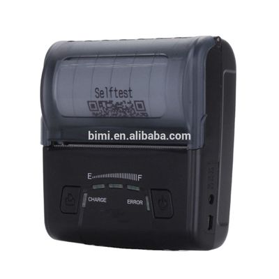 Imprimante de reçus thermiques de point de vente de 80 mm pour le code à barres 1D/2D et la vitesse d'impression noire de 90 mm/s