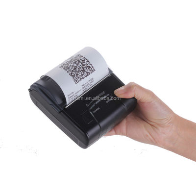 Imprimante de reçus thermiques de point de vente de 80 mm pour le code à barres 1D/2D et la vitesse d'impression noire de 90 mm/s