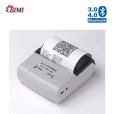 Imprimante de reçus thermiques de point de vente de 80 mm pour le code à barres 1D/2D et la vitesse d'impression noire de 90 mm/s