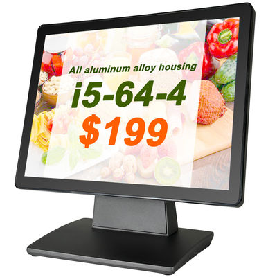 Systèmes de point de vente de restaurant avec boîtier en alliage d'aluminium et machine POS fonction SDK