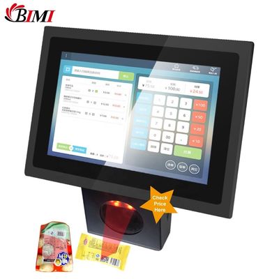 10Écran tactile de 1 pouce POS Android/Windows Vérificateur de conception pour supermarché Grise