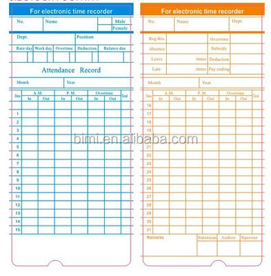 Gestion de la fréquentation sans effort avec l'horloge à cartes perforées Options multilingues