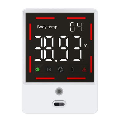 Thermomètre numérique sans contact avec écran LCD et alarme de fièvre