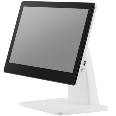 15Système de point de vente Windows de 6 pouces avec 10 points de contact capacitif et interface LAN/USB/COM/VGA