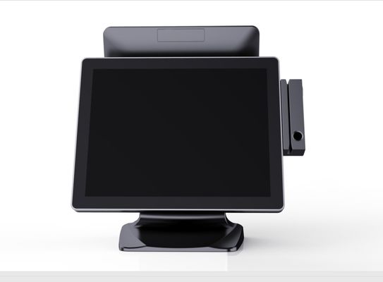 TPV EPOS 15 pouces Caisse enregistreuse avec SSD 128G et écran tactile sur support en alliage d'aluminium