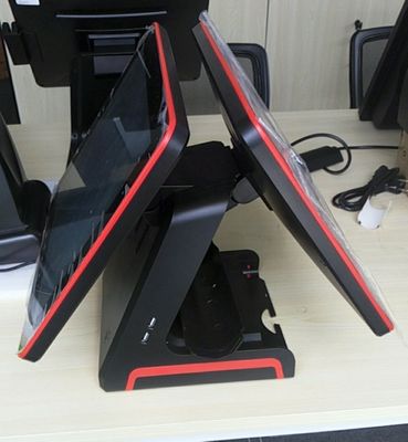 Windows 7/10 OS I5 15 pouces tout en un écran tactile POS PC/ TPV Système Noir