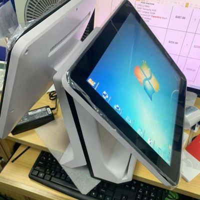 Puissants systèmes de point de vente Bimi blanc/noir Windows 7 EPOS avec SSD 128G et processeur Intel J1800