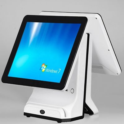 Puissants systèmes de point de vente Bimi blanc/noir Windows 7 EPOS avec SSD 128G et processeur Intel J1800