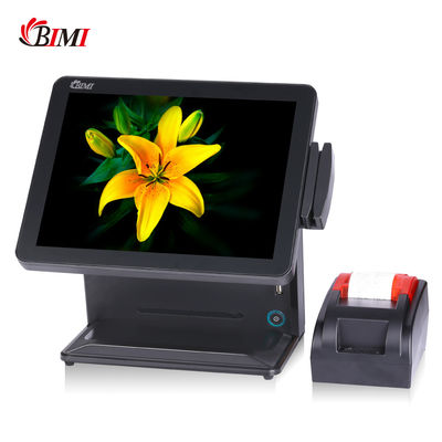 Augmentez votre activité avec le terminal POS Bimi 15 pouces à écran tactile et le processeur J1800 à double cœur